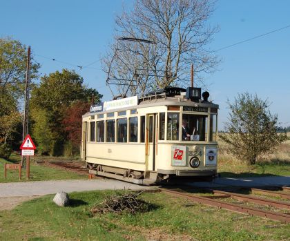 Národní dánské tramvajové muzeum objektivem Miroslava Klase