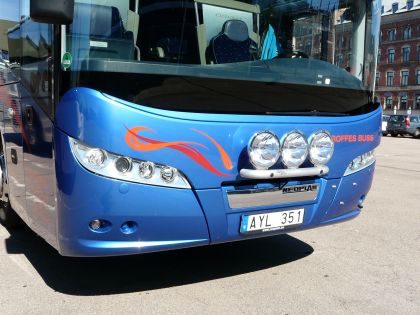 Neoplánová pohlednice ze švédského Helsingborgu