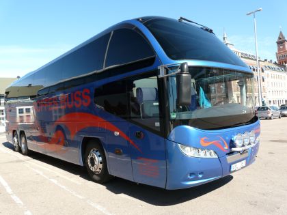 Neoplánová pohlednice ze švédského Helsingborgu