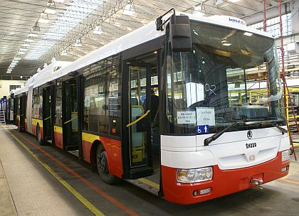 Na návštěvě ve Škoda Electric - kloubové trolejbusy pro Hradec Králové,