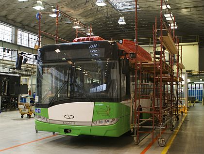 Na návštěvě ve Škoda Electric - kloubové trolejbusy pro Hradec Králové,