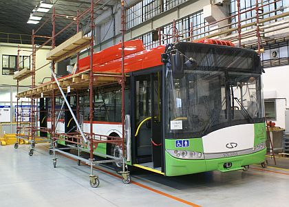 Na návštěvě ve Škoda Electric - kloubové trolejbusy pro Hradec Králové,