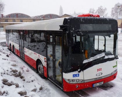 Prezentace nízkopodlažních autobusů Solaris Urbino 15 v Ústí nad Labem 