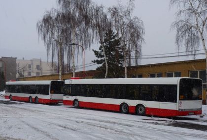 Prezentace nízkopodlažních autobusů Solaris Urbino 15 v Ústí nad Labem 