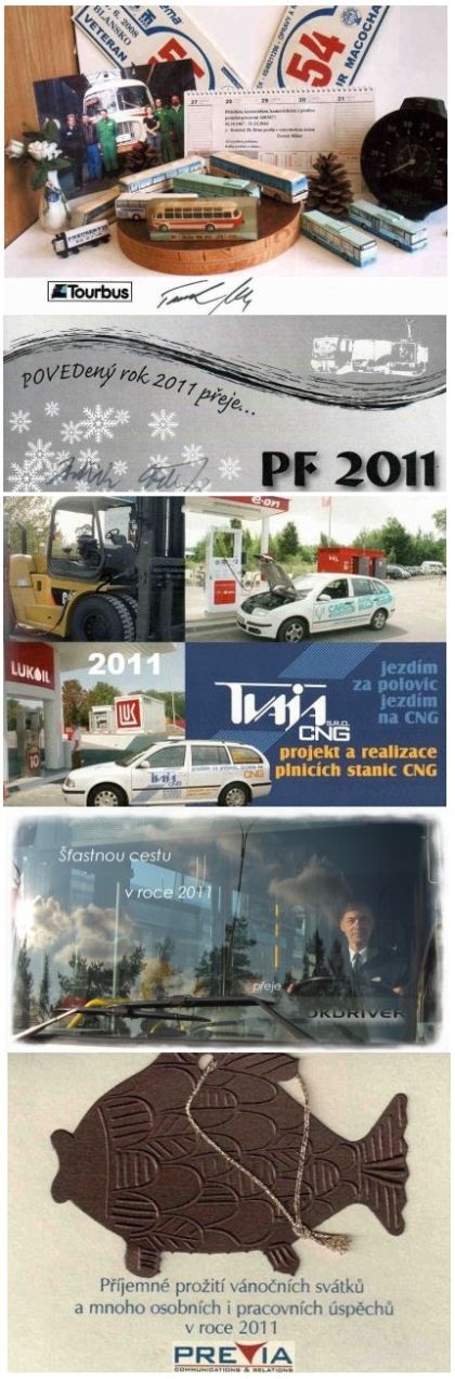 PF 2011 - děkujeme.  Poslední uveřejněná  PF