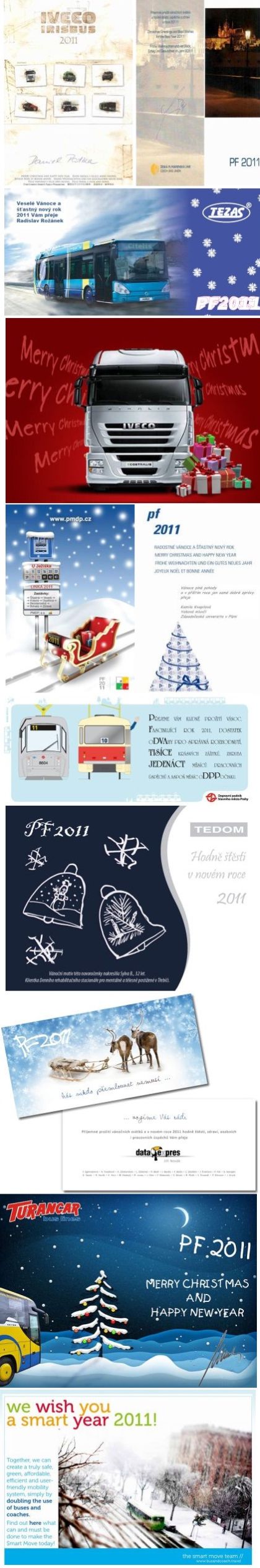 PF 2011 - děkujeme. Poslední uveřejněná PF