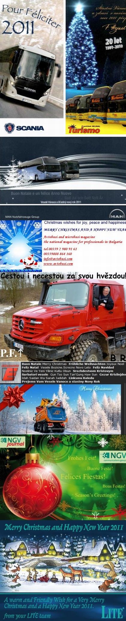 PF 2011 - děkujeme. Poslední uveřejněná PF