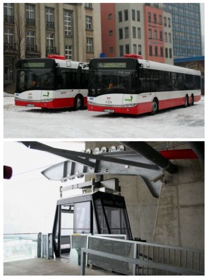 2x z Ústí nad Labem: 2 nové Solarisy a lanovka na Větruši 