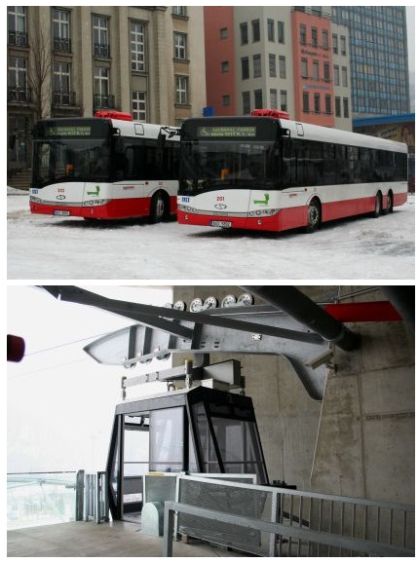 2x z Ústí nad Labem: 2 nové Solarisy a lanovka na Větruši