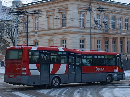 8 nových autobusů  SOR zařadila loni do své flotily Veolia Transport Teplice