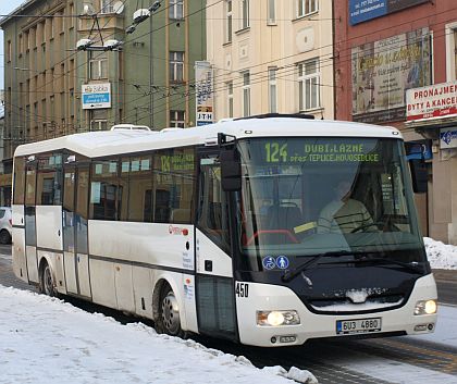 8 nových autobusů  SOR zařadila loni do své flotily Veolia Transport Teplice