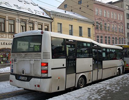 8 nových autobusů  SOR zařadila loni do své flotily Veolia Transport Teplice