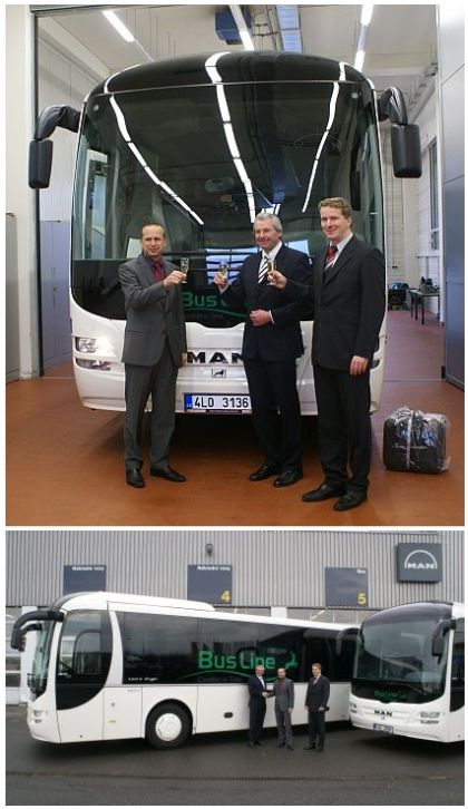 Dvě nová Regia rozšíří zastoupení autobusů MAN u společnosti BusLine