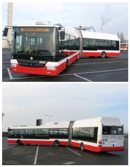 Hybridní autobus SOR NBH 18 v Praze podruhé