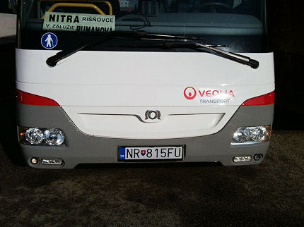 BUSportál SK: Jedenásť nových vozidiel SOR C12 vo farbách Veolia Transport Nitra