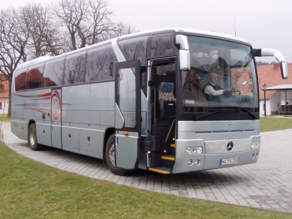 2005: Z Darové do EvoBusu Holýšov a zpět 18.3. 2005 testovacím autobusem