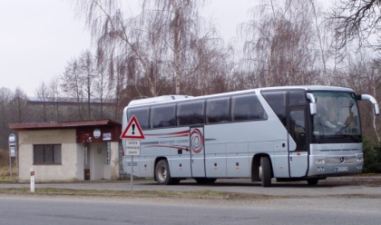 2005: Z Darové do EvoBusu Holýšov a zpět 18.3. 2005 testovacím autobusem