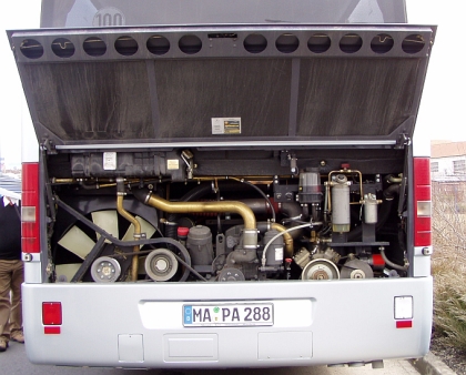 2005: Z Darové do EvoBusu Holýšov a zpět 18.3. 2005 testovacím autobusem