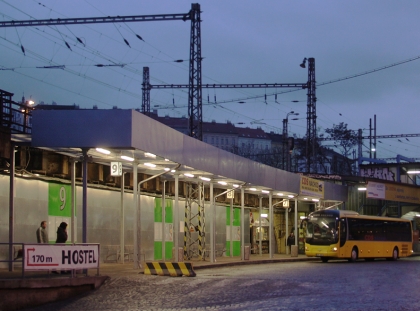 Na Florenci se postupně mění hlavní pražské autobusové nádraží