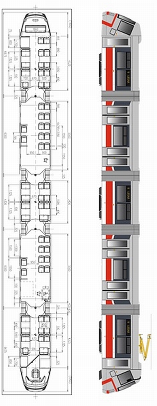 Pět nových tramvají 13T pro Brno s odlišným uspořádáním sedadel