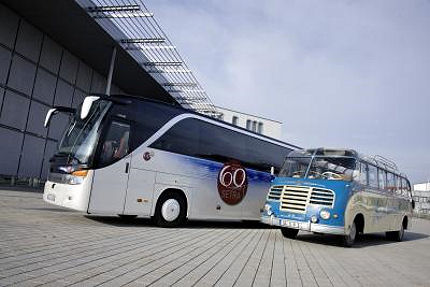 SETRA jubiluje. Výběr z materiálů na téma Setra na BUSportálu