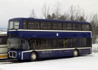 Galerie autobusů: Doubledecker Sirius karosáře Troliga Bus je na světě