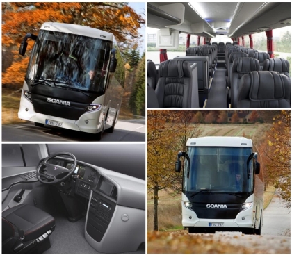 Scania představuje českou premiéru autobusu Scania Touring HD 
