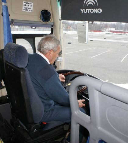 První autobus čínského karosáře  YUTONG u českého dopravce  BusLine