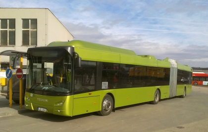 Prototyp kloubového autobusu TEDOM bude na měsíční testovací zápůjčce 