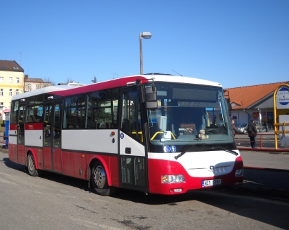 Testovací vůz SOR BN 9.5 se objevil ve Dvoře Králové nad Labem