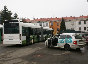 Prezentační kloubový městský autobus Volvo 7700  v České republice