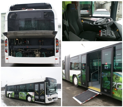 Informace ke kloubovému nízkopodlažnímu autobusu Volvo 7700,