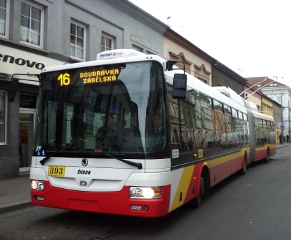 Hradec v Plzni. Velká fotoreportáž ze zkušebních jízd trolejbusu Škoda 31Tr SOR