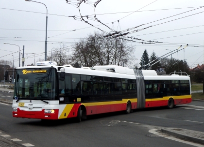 Hradec v Plzni. Velká fotoreportáž ze zkušebních jízd trolejbusu Škoda 31Tr SOR