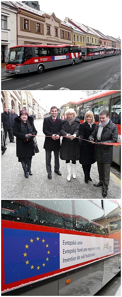 Pět nových částečně nízkopodlažních autobusů značky SOR CN 12 bylo