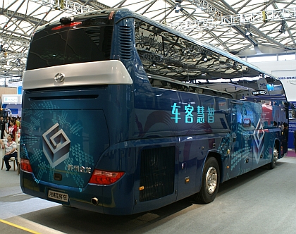 Busworld Asia 2010: Expozice Scania Higer a Higer