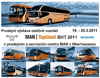 Prodejní výstava ojetých autobusů MAN TopUsed BHT 2011 