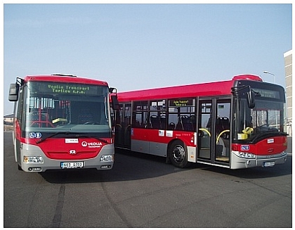 Veolia Transport Teplice zařazuje nové autobusy Solaris Urbino do vozového parku