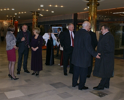 Ze slavnostního večera ADSSF 12.3.2011 v hotelu Voroněž v Brně