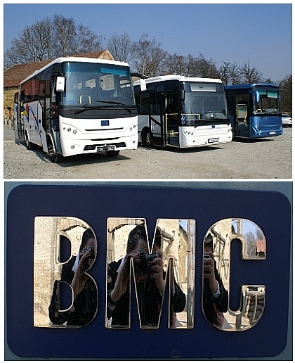 Z prezentace tureckých autobusů BMC v Loděnici