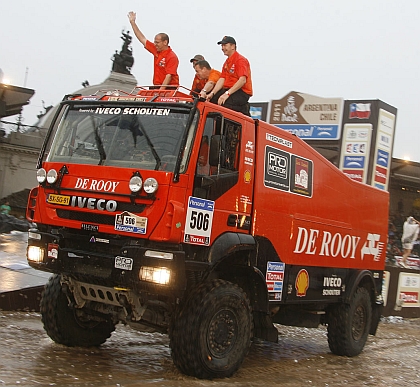 Ze světa užitkových  speciálů:  Dakarský Iveco Trakker 4x4