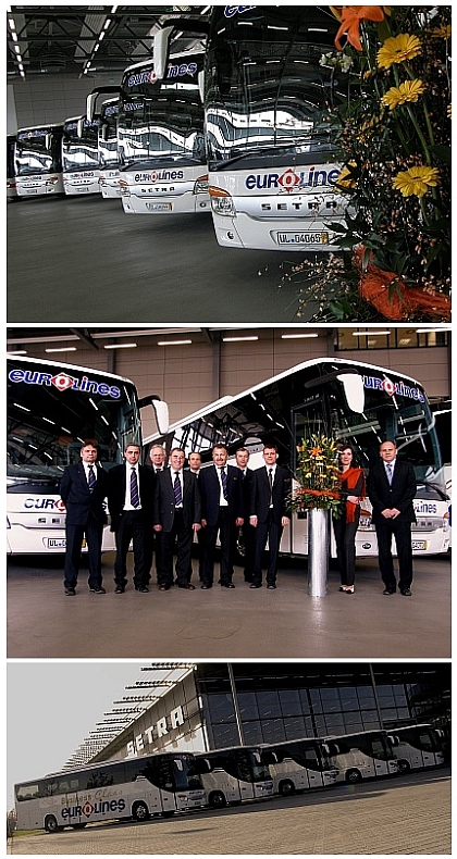 Setra S 416 GT-HD na dálkové lince Business Class