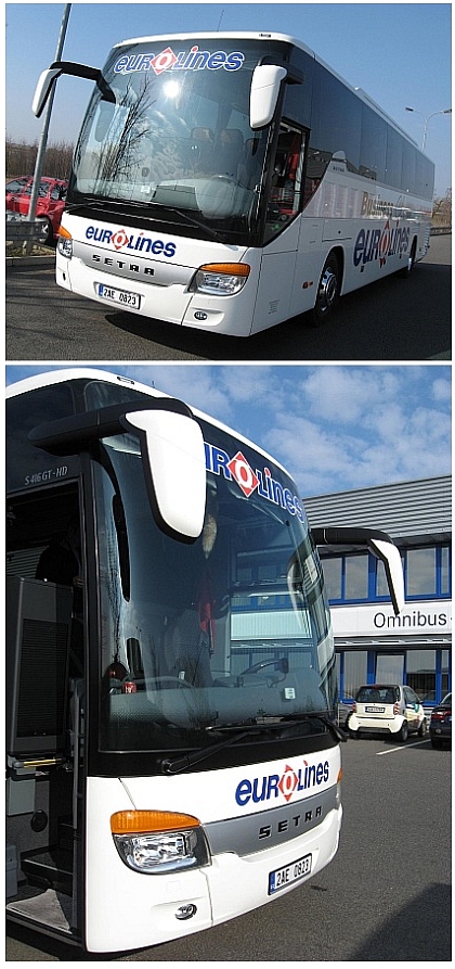 Setra S 416 GT-HD na dálkové lince Business Class