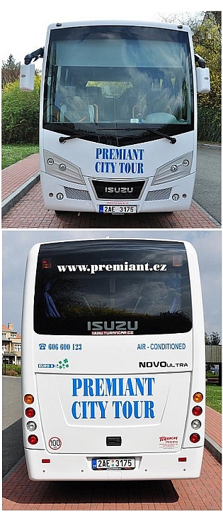 ISUZU NOVO v designu cestovní kanceláře