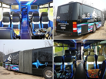 Od konce loňského roku můžete potkat i využít PARTYBUS aneb