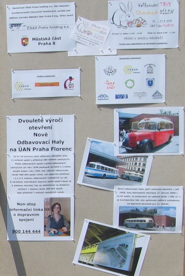 Velikonoční TRH CHRÁNĚNÝCH DÍLEN na autobusovém nádraží Florenc proběhl