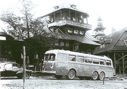 Vlastimil Tělupil k horskému autobusu Tatra 500 HB