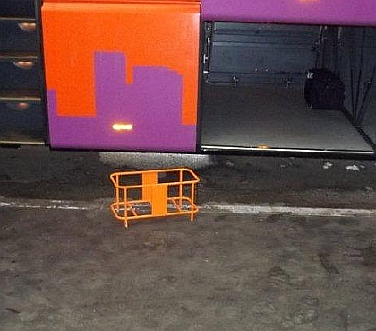 Velikonoční pohlednice z autobusového nádraží v Krakově 