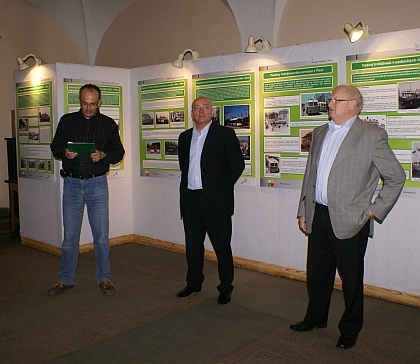 Vernisáž zahájila unikátní  výstavu k výročí 70 let trolejbusů v Plzni