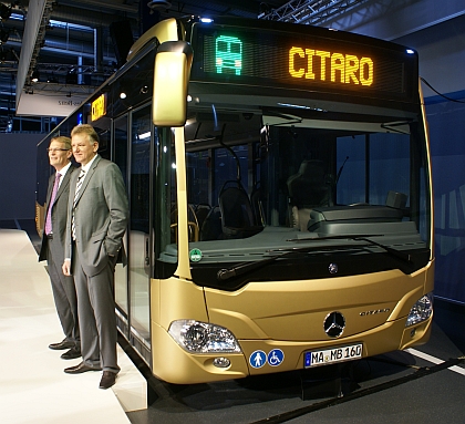 Nové Citaro se v pátek představilo novinářům z celého světa